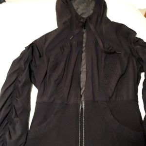 Lululemon athletic jacket black m/l